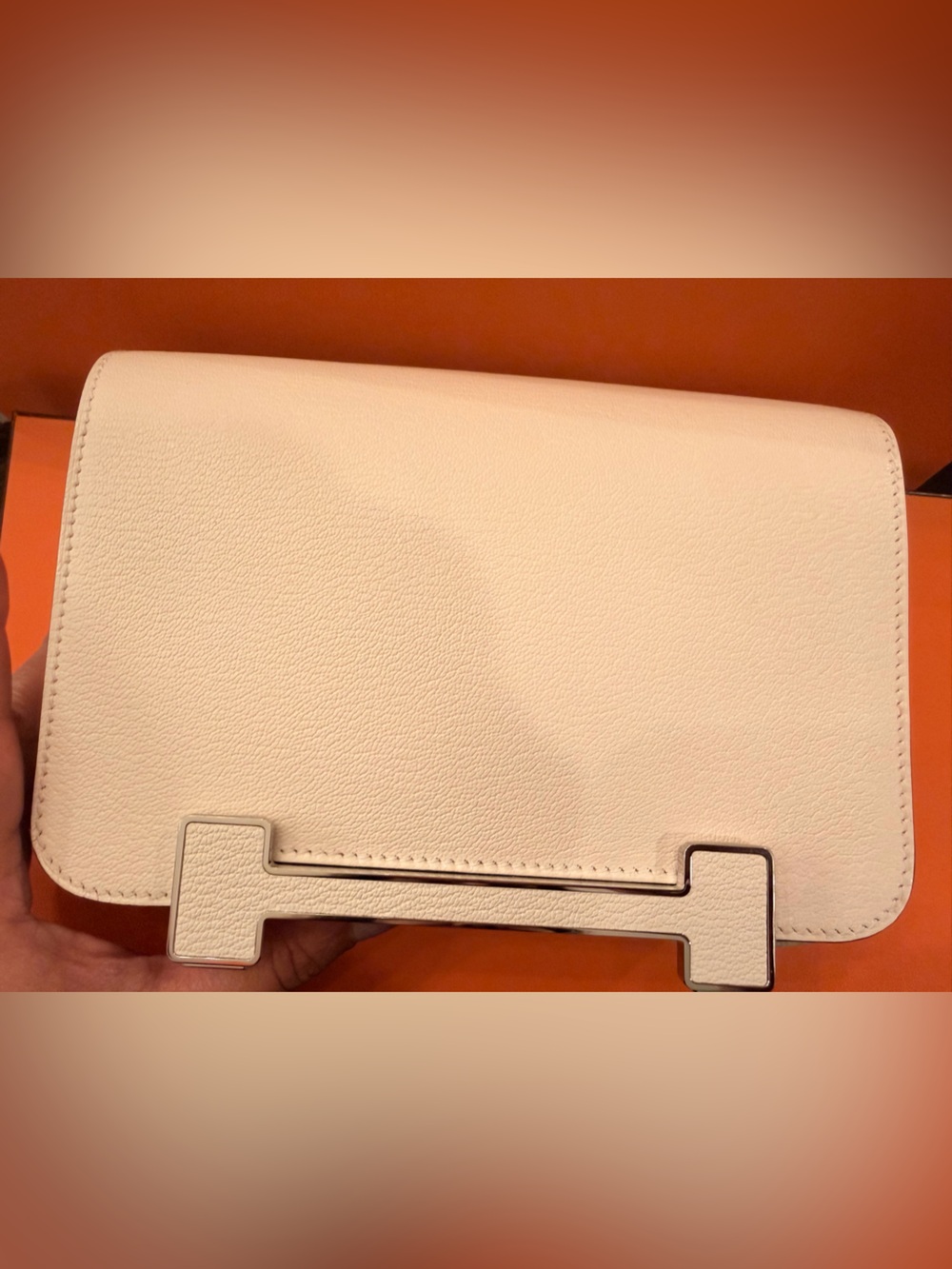 Hermes Geta Bag Nata color